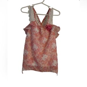 "Little Lass" Size 6X, Flower Shirt!